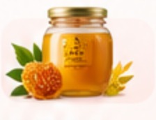 Natural Honey — jar madu alami